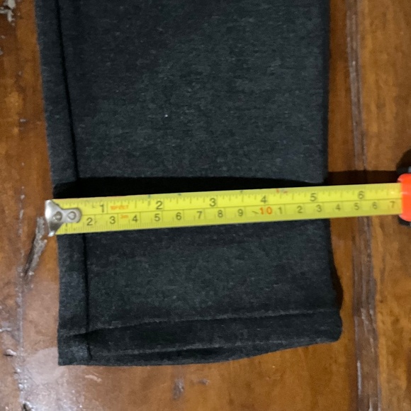 Mossimo Stretch Extensible Dark Gray Pants Sz 8 - Picture 6 of 11